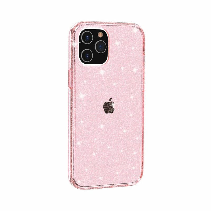 Maskica iPhone 12 Pro Max Prozirne Šljokice