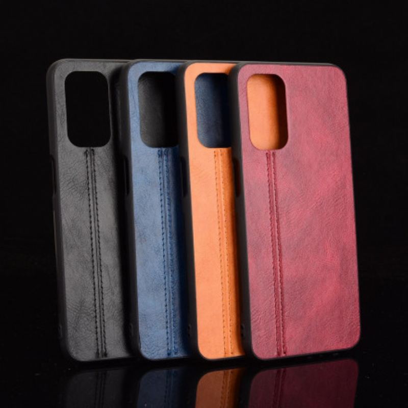 Maskica Oppo A54 5G / A74 5G Couture Efekt Kože