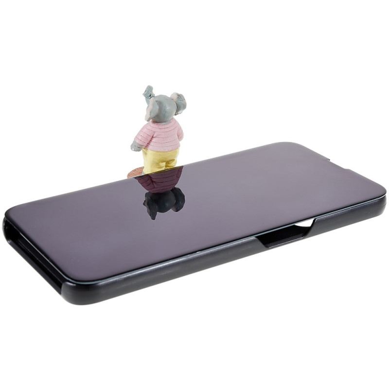 Maskica Oppo A54 5G / A74 5G Efekt Ogledala I Kože