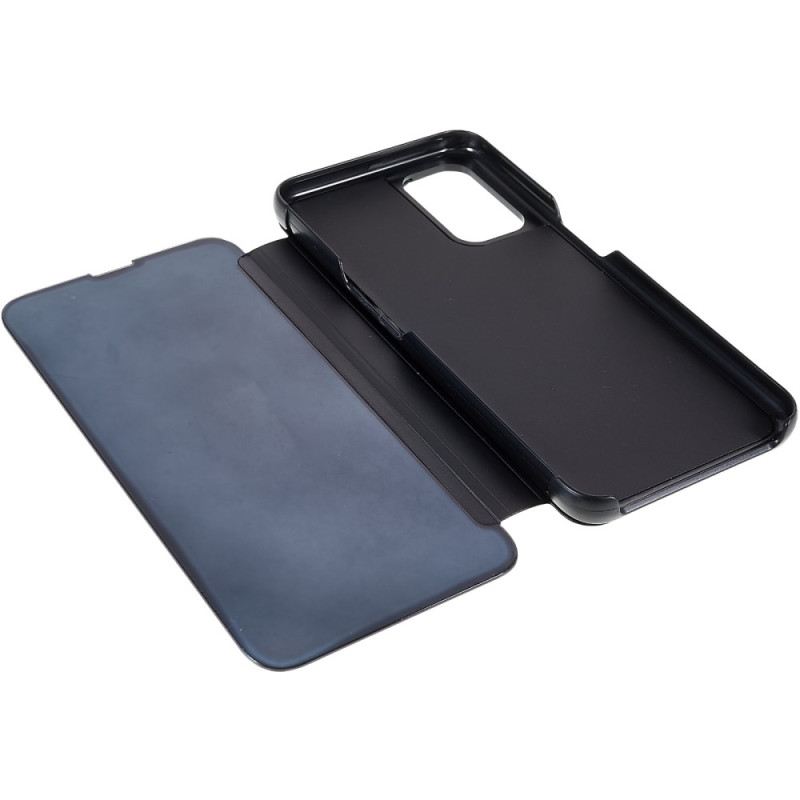 Maskica Oppo A54 5G / A74 5G Efekt Ogledala I Kože