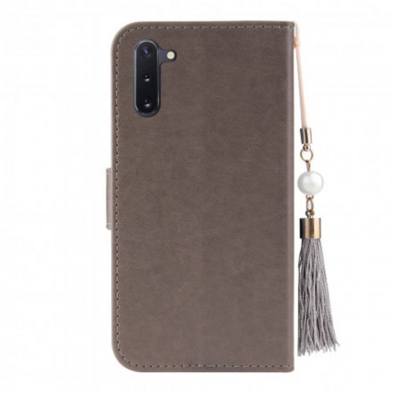 Futrola OnePlus Nord Drvo I Mačka S Perlama Užeta