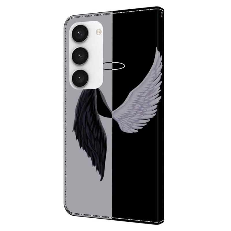 Flip Futrola Samsung Galaxy S24 Plus 5g Maskice Za Mobitele Bijela I Crna Krila
