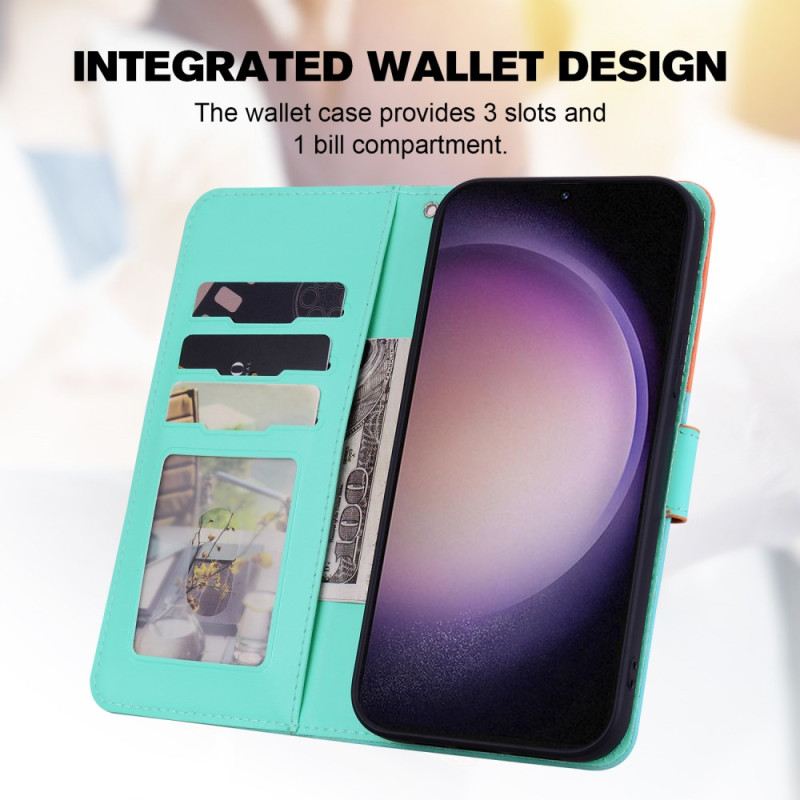 Flip Futrola Samsung Galaxy S24 Plus 5g Maskice Za Mobitele Smiješne Životinje S Remenom