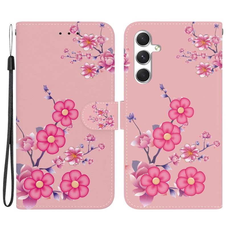 Kožna Futrola Samsung Galaxy S24 Plus 5g Sakura Remen