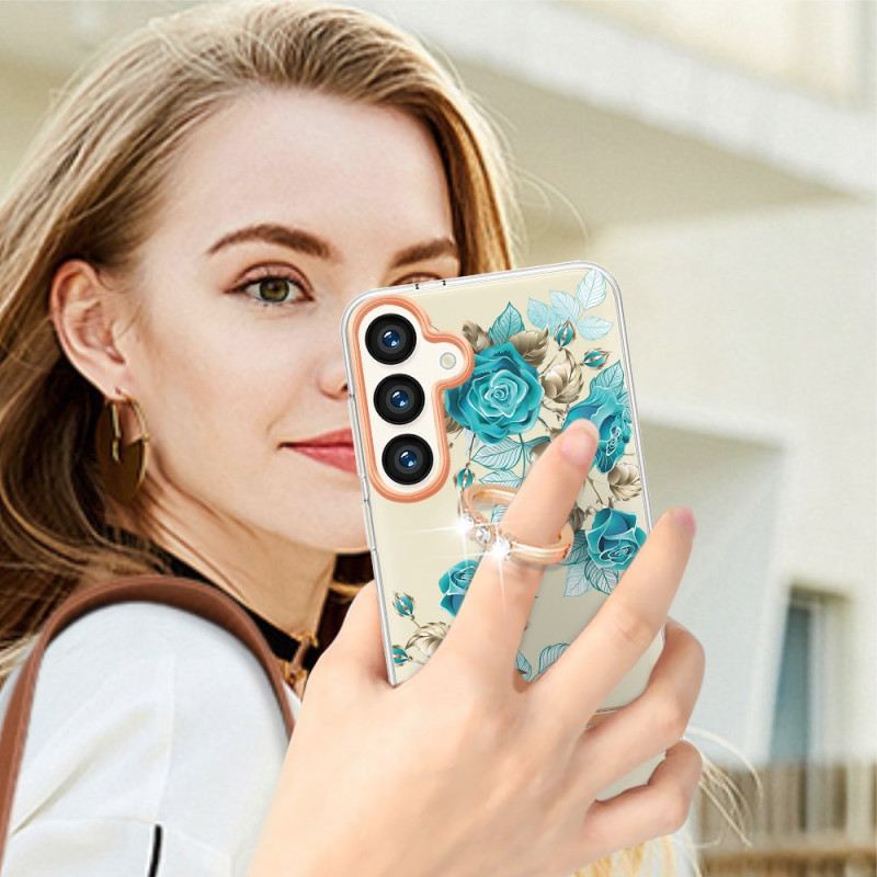 Maskica Samsung Galaxy S24 Plus 5g Maskice Za Mobitele Držač Cvjetnog Prstena