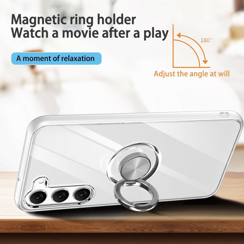 Maskica Samsung Galaxy S24 Plus 5g Prozirna Kutija S Potpornim Prstenom