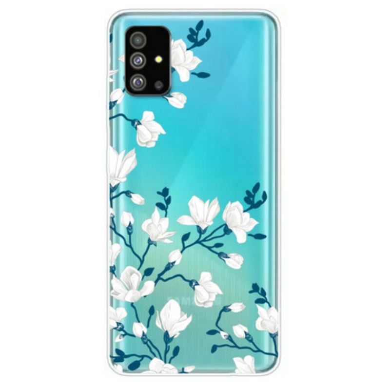 Maskica Samsung Galaxy S20 Bijelo Cvijeće