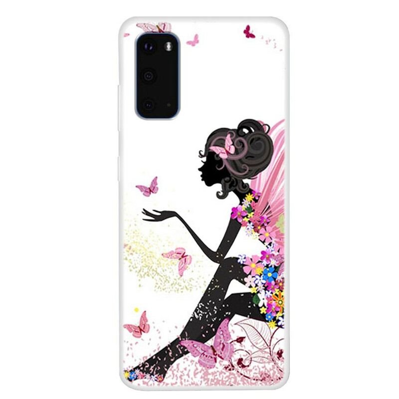 Maskica Samsung Galaxy S20 Leptirica Lady