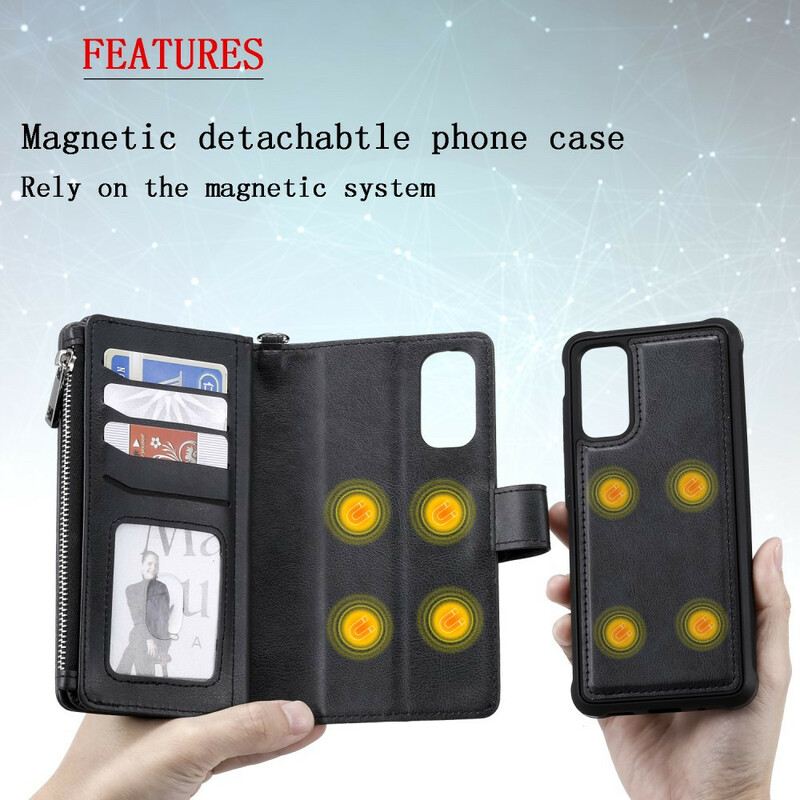 Maskica Samsung Galaxy S20 Novčanik Odvojivi Novčanik