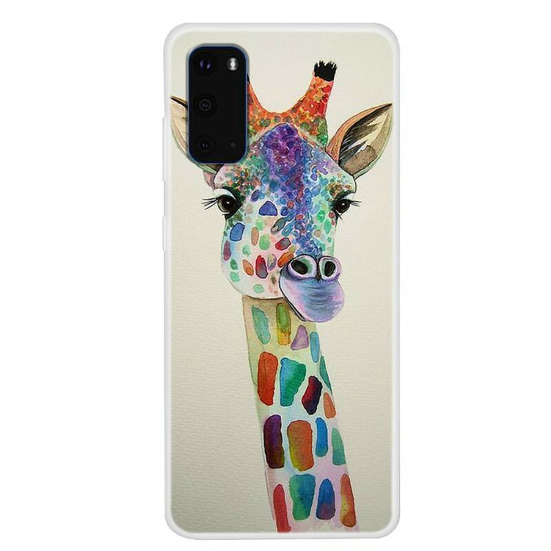 Maskica Samsung Galaxy S20 Šarena Žirafa