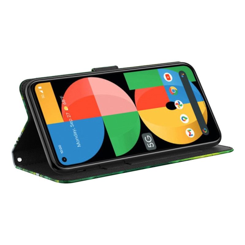 Flip Futrola Google Pixel 8 Maskice Za Mobitele Panda Od Bambusa S Remenom