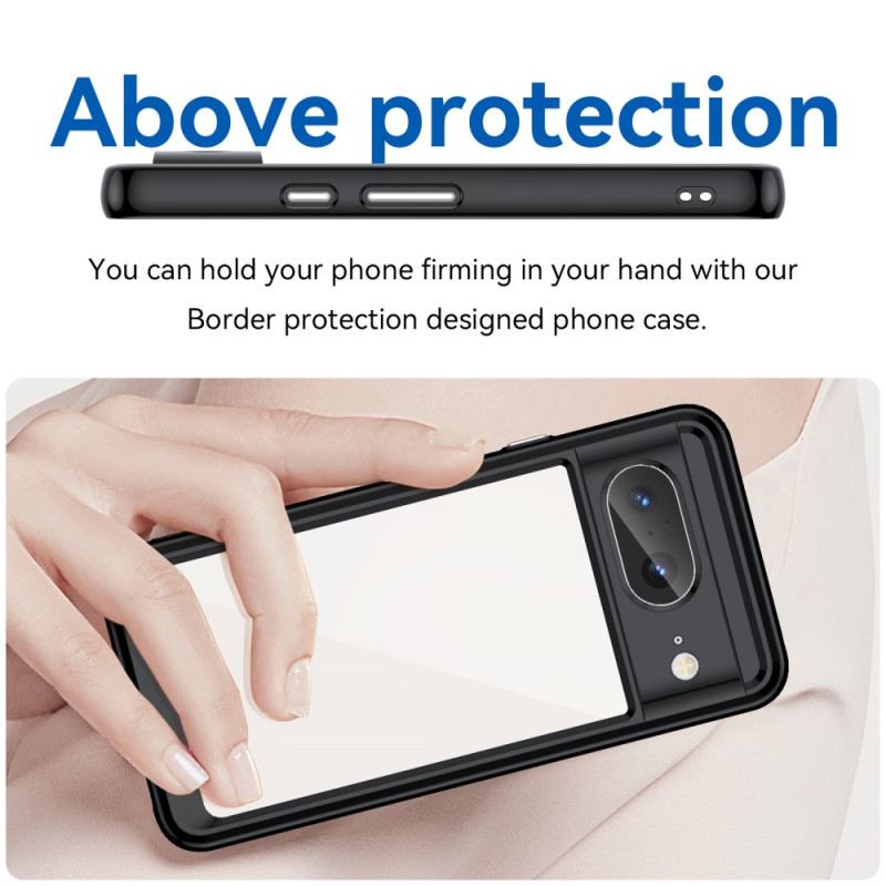 Maskica Google Pixel 8 Maskice Za Mobitele Prozirni Silikonski Rubovi