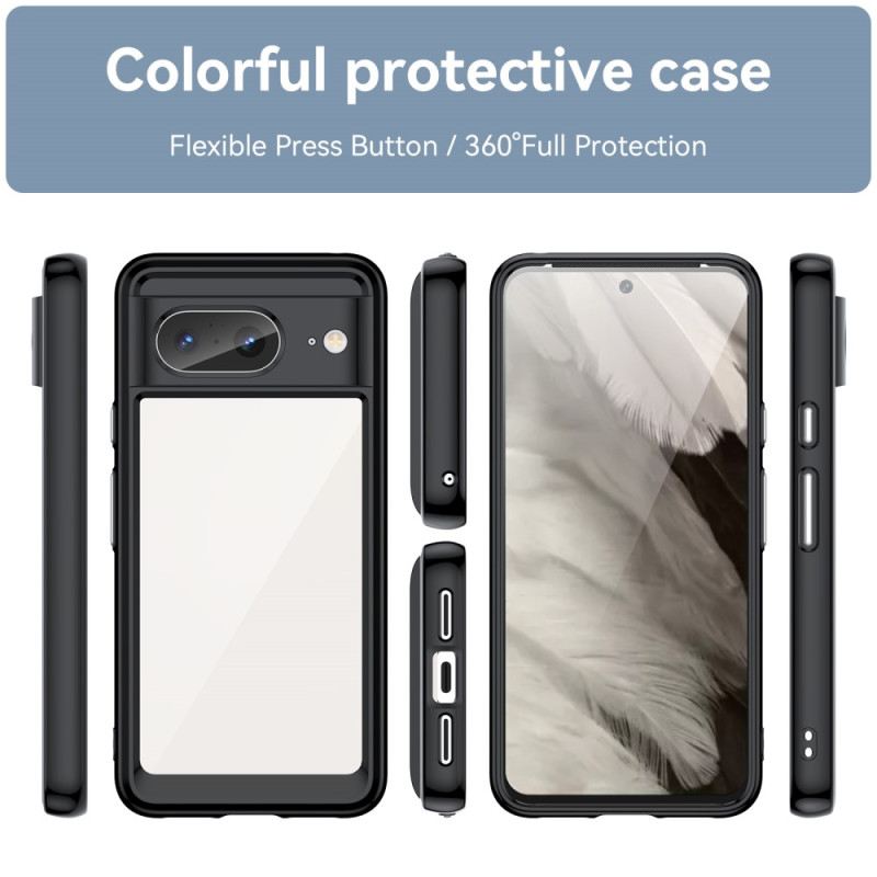 Maskica Google Pixel 8 Maskice Za Mobitele Prozirni Silikonski Rubovi