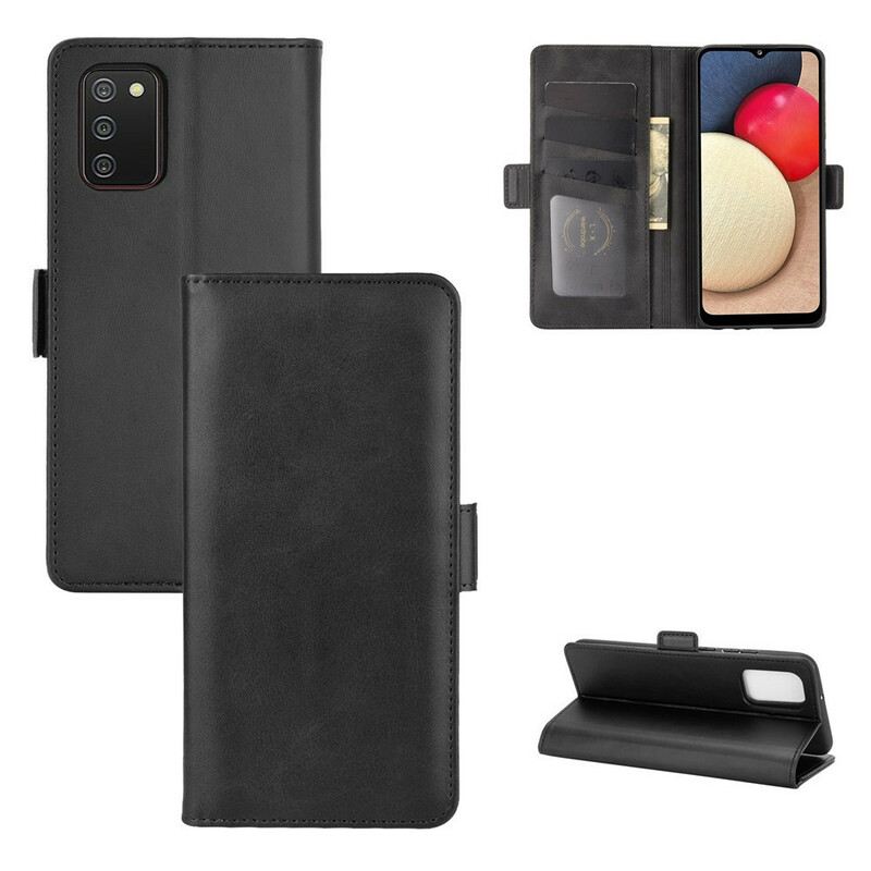 Futrola Samsung Galaxy A02s Flip Futrola Dupli Poklopac
