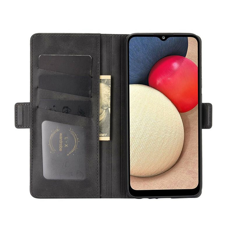 Futrola Samsung Galaxy A02s Flip Futrola Dupli Poklopac