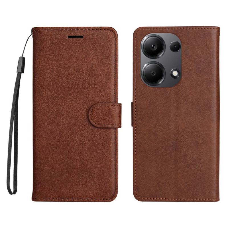Flip Futrola Xiaomi Redmi Note 13 Pro 4g Jednobojni S Remenom