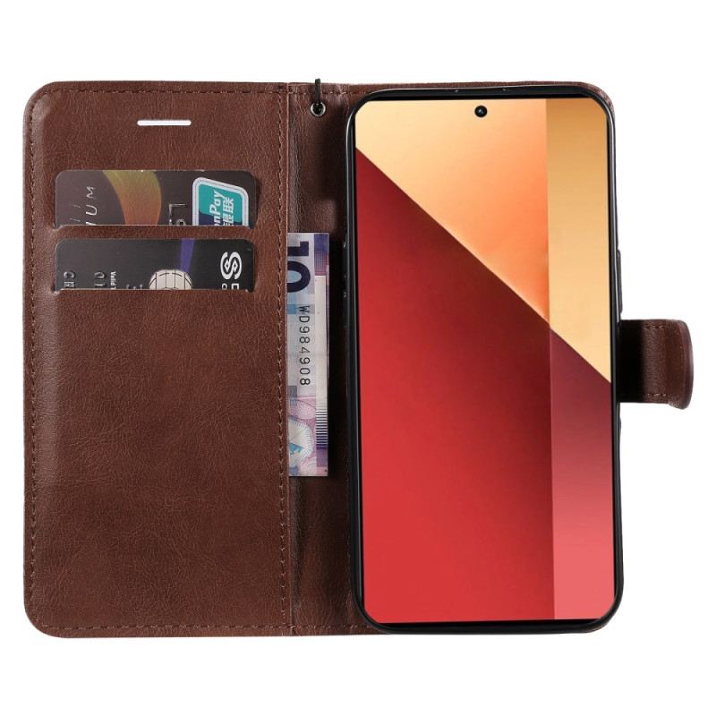 Flip Futrola Xiaomi Redmi Note 13 Pro 4g Jednobojni S Remenom