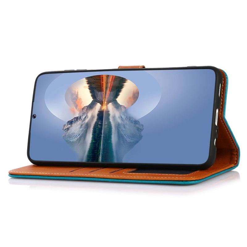 Kožna Futrola Za Xiaomi Redmi Note 13 Pro 4g Zlatna Kopča Khazneh