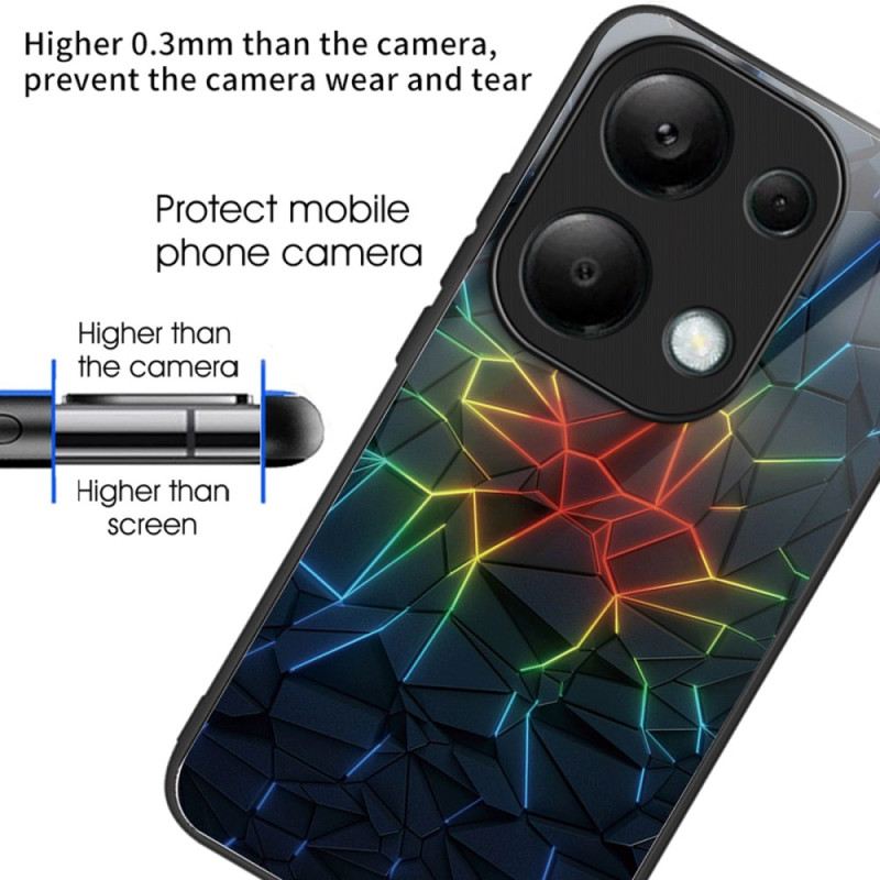 Maskica Xiaomi Redmi Note 13 Pro 4g Kaljeno Staklo S Geometrijom
