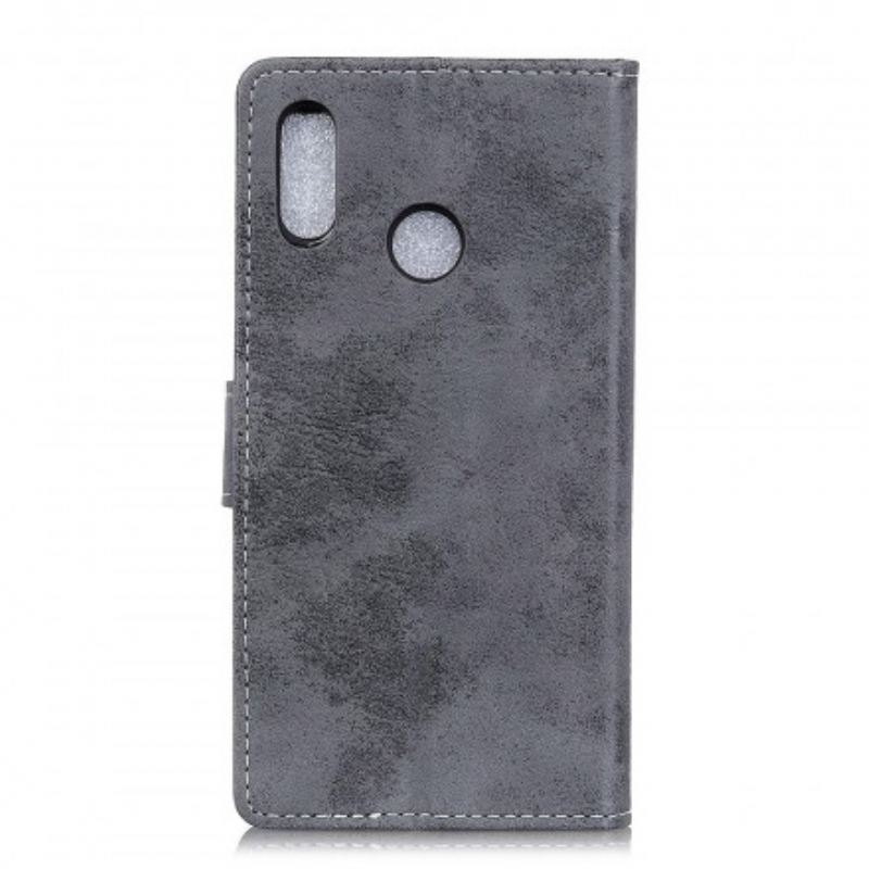 Futrola Samsung Galaxy A40 Efekt Vintage Kože