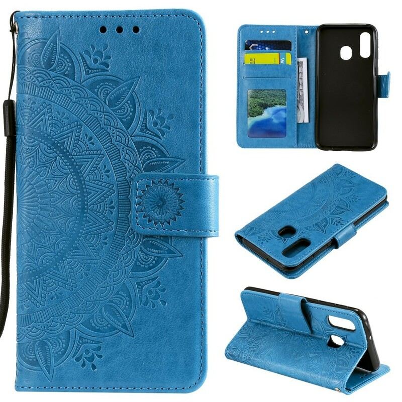 Kožna Futrola Samsung Galaxy A40 Mandala Sunca