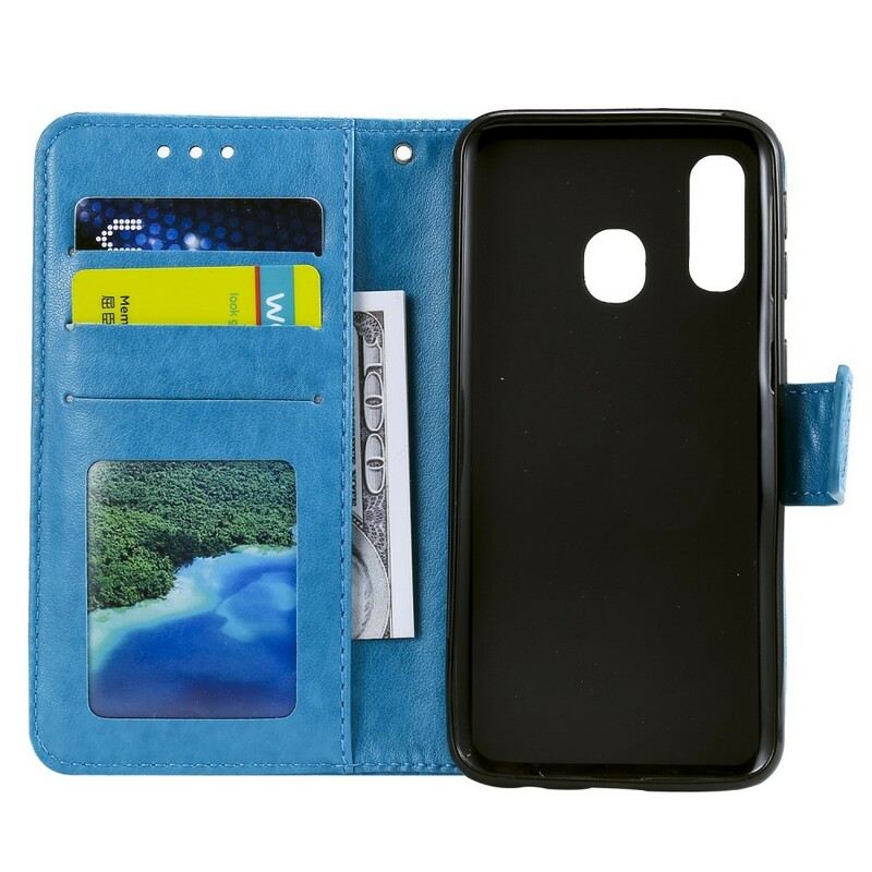 Kožna Futrola Samsung Galaxy A40 Mandala Sunca