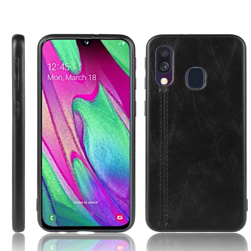 Maskica Samsung Galaxy A40 Couture Efekt Kože