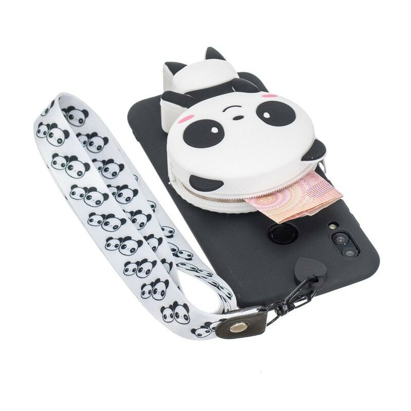Maskica Samsung Galaxy A40 Novčanik Panda Novčanik I Naramenica