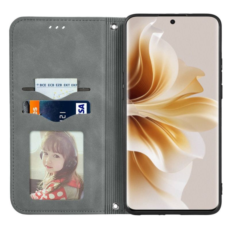 Flip Futrola Oppo Reno 11 5g Efekt Antilop Kože