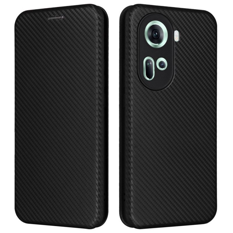 Flip Futrola Za Oppo Reno 11 5g Karbonska Vlakna