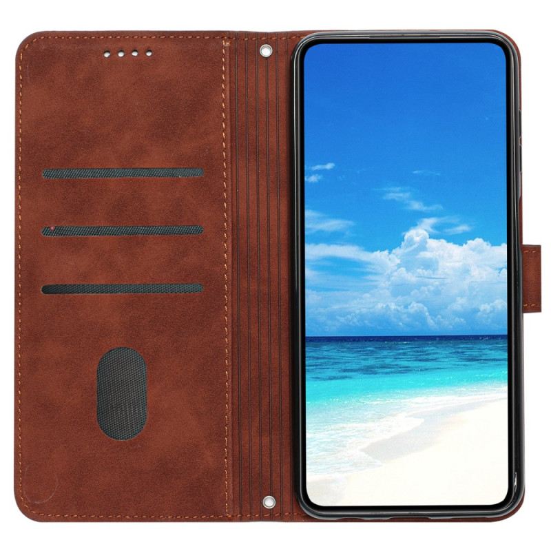 Kožna Futrola Oppo Reno 11 5g Smile To Lanyard