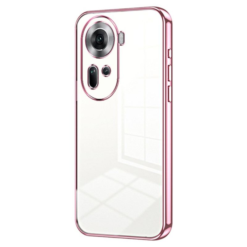Maskica Oppo Reno 11 5g Prozirni Metalni Rubovi