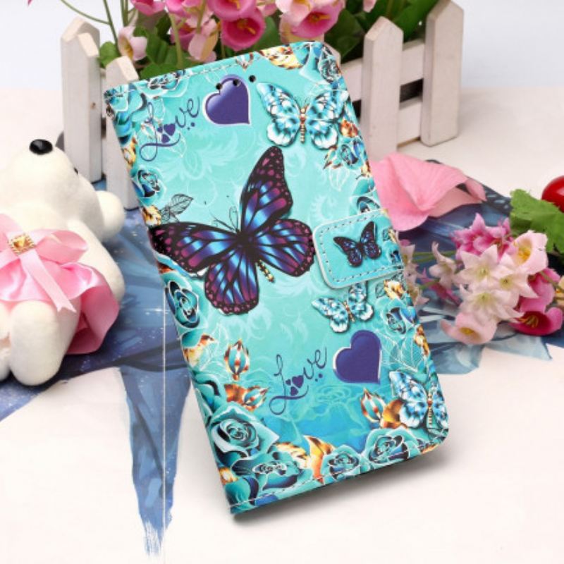 Flip Futrola Xiaomi Redmi 9A Love Butterflies Strappy