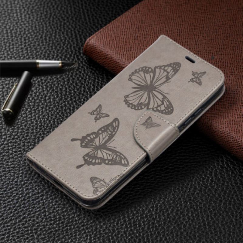 Futrola Xiaomi Redmi 9A Remen S Otisnutim Leptirima