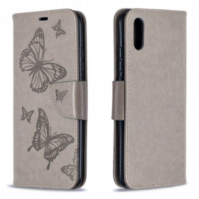 Futrola Xiaomi Redmi 9A Remen S Otisnutim Leptirima