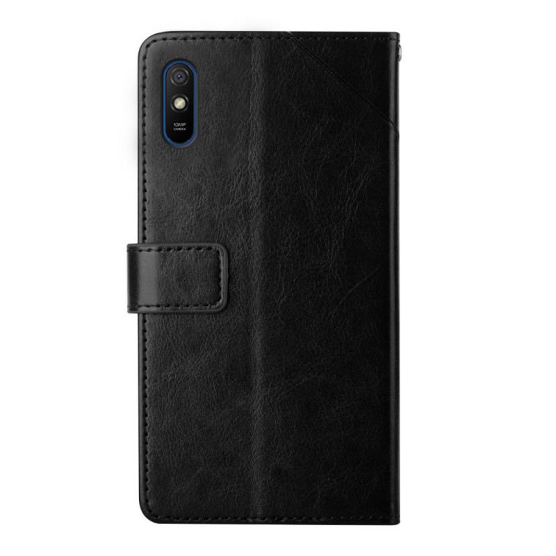 Futrola Xiaomi Redmi 9A Stilski Kožni Geo Y Dizajn