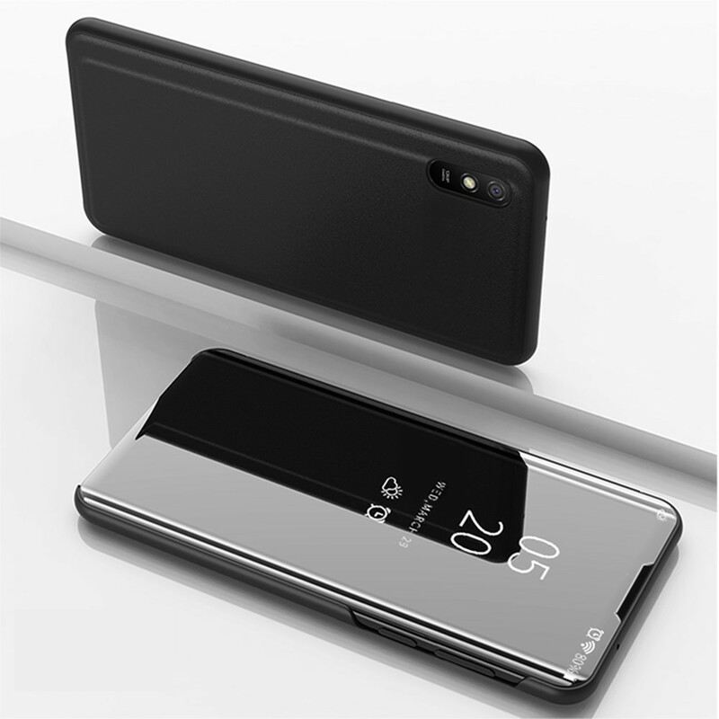 Maskica Xiaomi Redmi 9A Ogledalo I Umjetna Koža