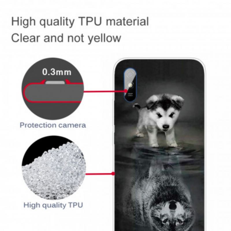 Maskica Xiaomi Redmi 9A Puppy Dream