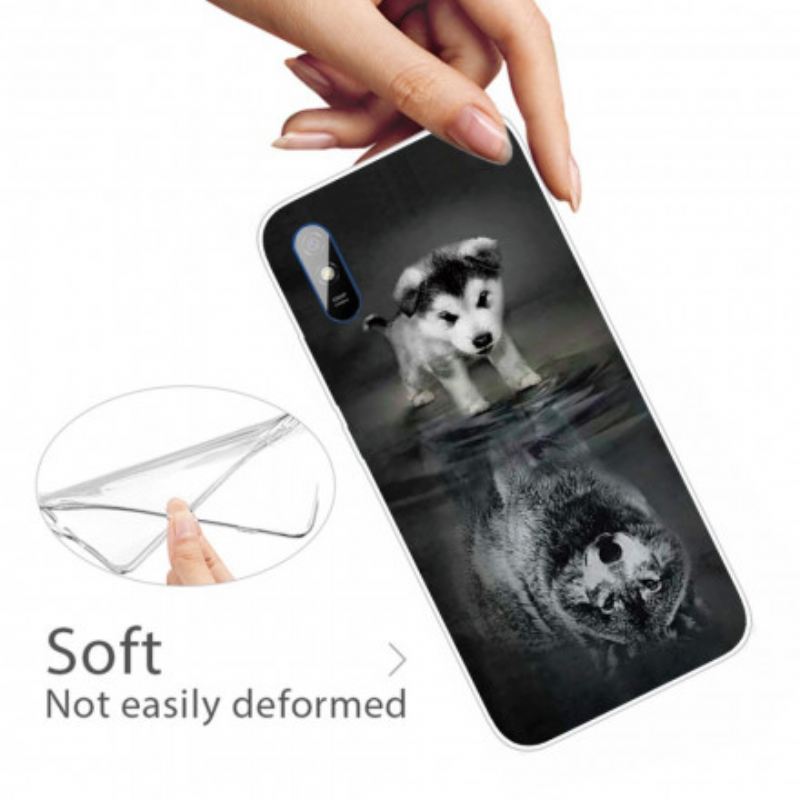Maskica Xiaomi Redmi 9A Puppy Dream