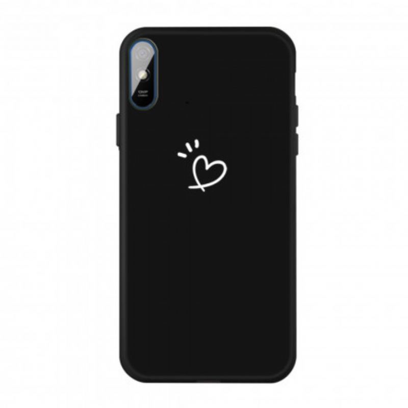 Maskica Xiaomi Redmi 9A Silikonsko Srce Koje Kuca