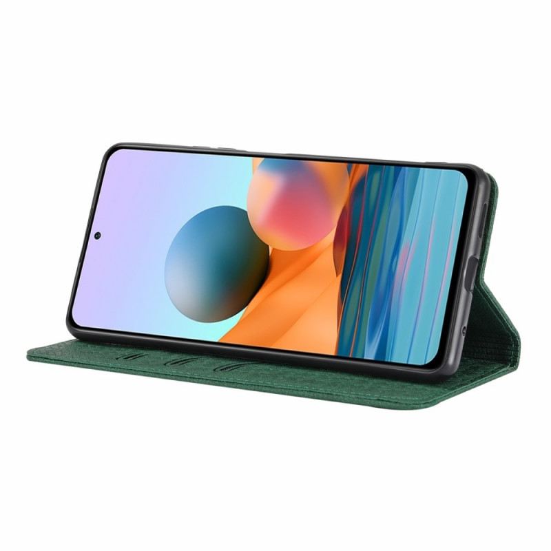 Futrola Xiaomi Redmi Note 10 Pro Stil Od Pletene Kože S Remenčićima