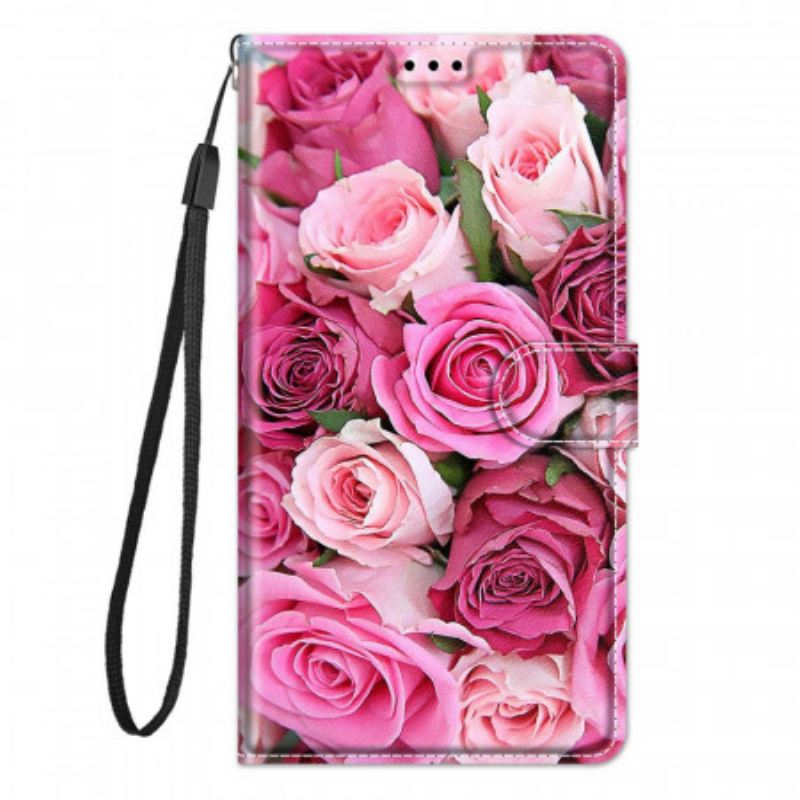 Futrola Xiaomi Redmi Note 10 Pro Trakaste Ruže