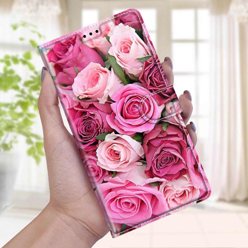 Futrola Xiaomi Redmi Note 10 Pro Trakaste Ruže