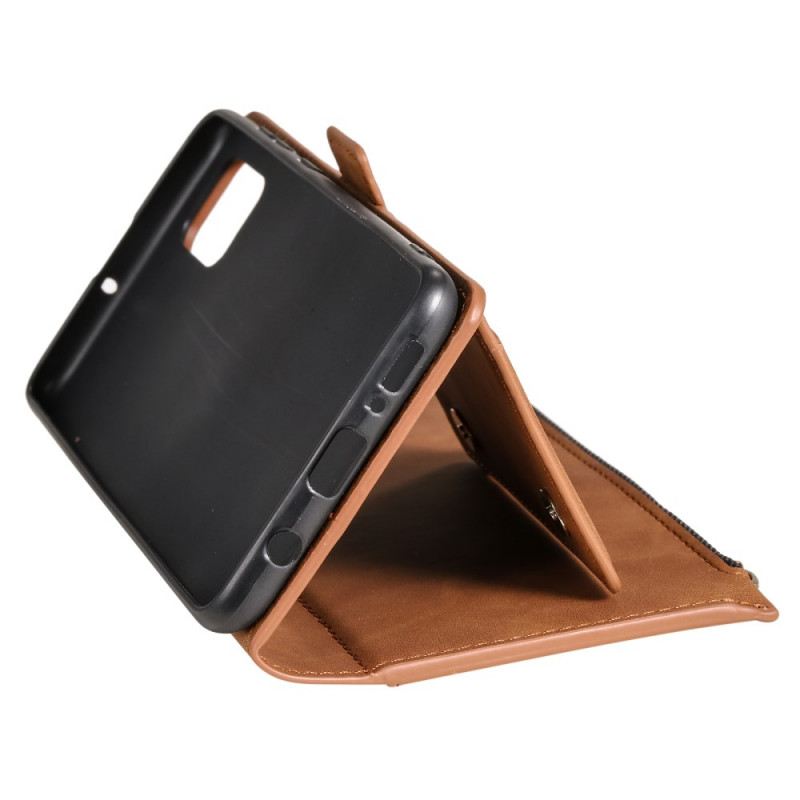 Kožna Futrola Xiaomi Redmi Note 10 Pro Novčanica I Držač Za Kartice