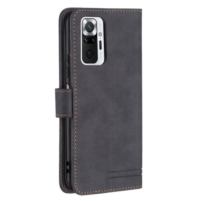 Kožna Futrola Xiaomi Redmi Note 10 Pro Rfid Binfen Boja