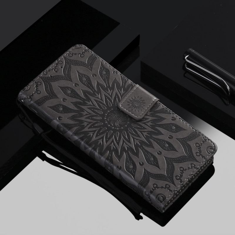 Kožna Futrola Xiaomi Redmi Note 10 Pro Sunčani Cvijet