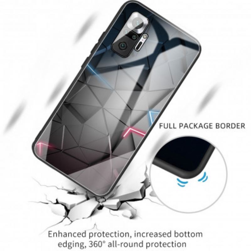 Maskica Xiaomi Redmi Note 10 Pro Geometrija Kaljenog Stakla
