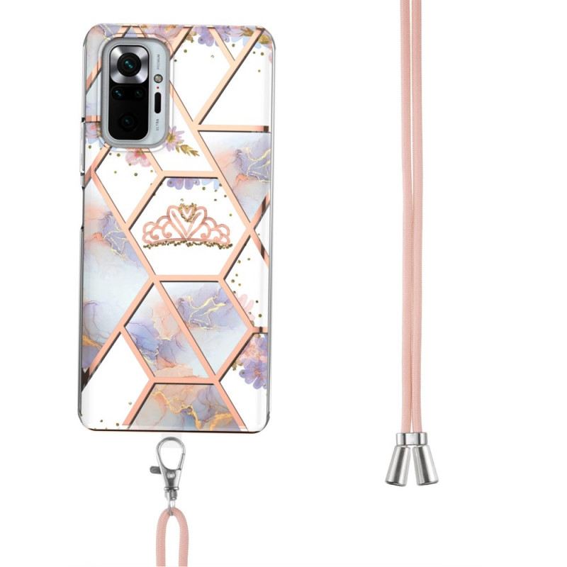 Maskica Xiaomi Redmi Note 10 Pro Mramorna Cvjetna Uzica