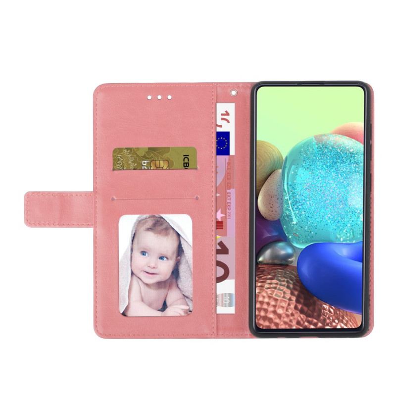 Kožna Futrola OnePlus 10 Pro 5G Stilski Kožni Geo Y Dizajn