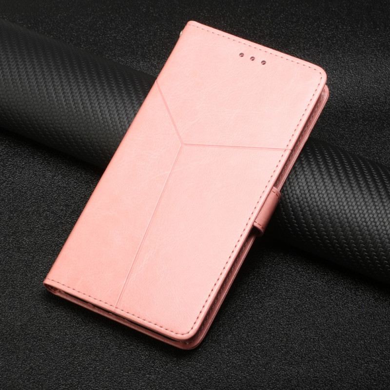 Kožna Futrola OnePlus 10 Pro 5G Stilski Kožni Geo Y Dizajn